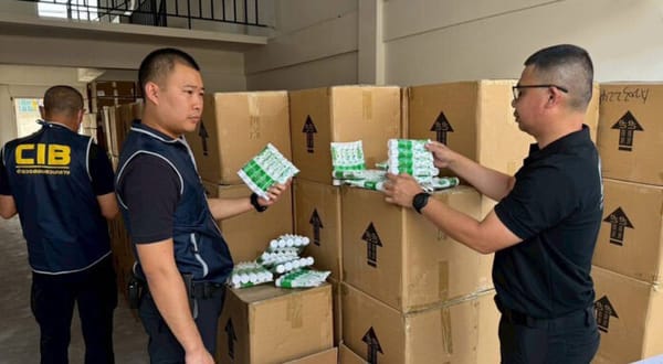 Thai police seize over 120,000 counterfeit cosmetics in warehouse raid
